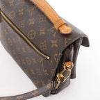 Louis Vuitton Metis MM Pochette Monogram Canvas Crossbody Bag in Brown M44875