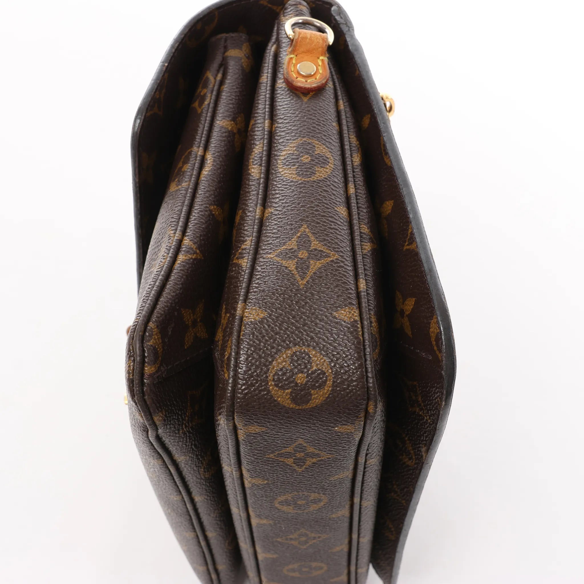 Louis Vuitton Metis MM Pochette Monogram Canvas Crossbody Bag in Brown M44875
