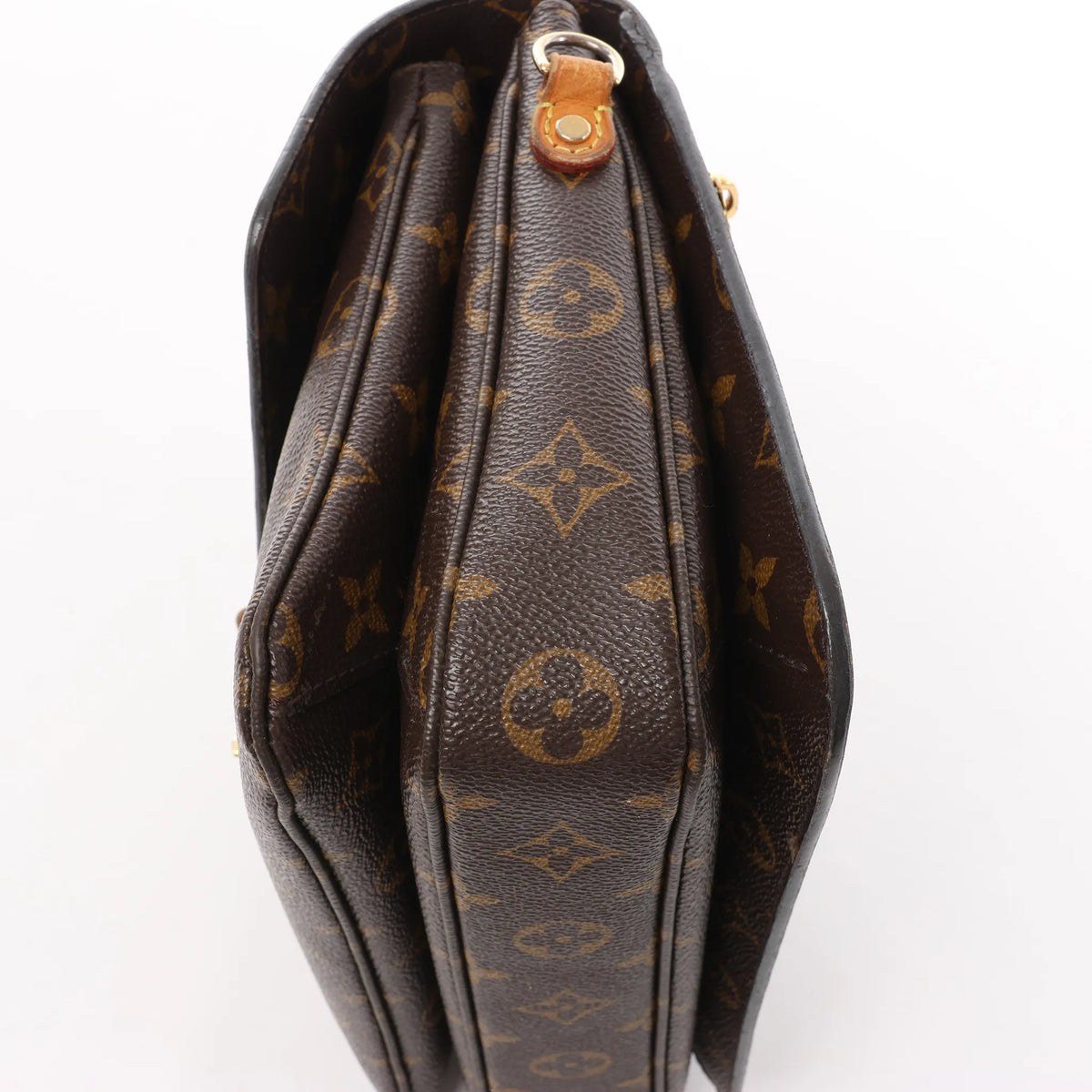 Louis Vuitton Metis MM Pochette Monogram Canvas Crossbody Bag in Brown M44875