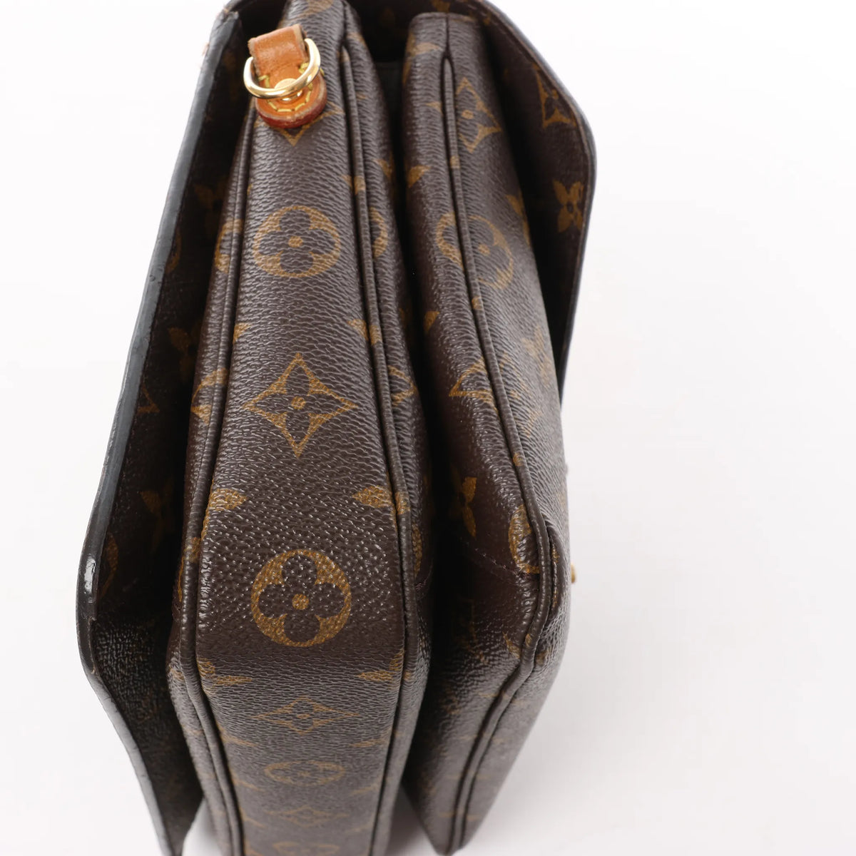 Louis Vuitton Metis MM Pochette Monogram Canvas Crossbody Bag in Brown M44875