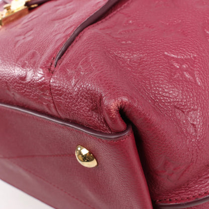 Louis Vuitton Monogram Hobo Metis 2Way Shoulder Bag in Burgundy M40813