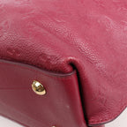 Louis Vuitton Monogram Hobo Metis 2Way Shoulder Bag in Burgundy M40813