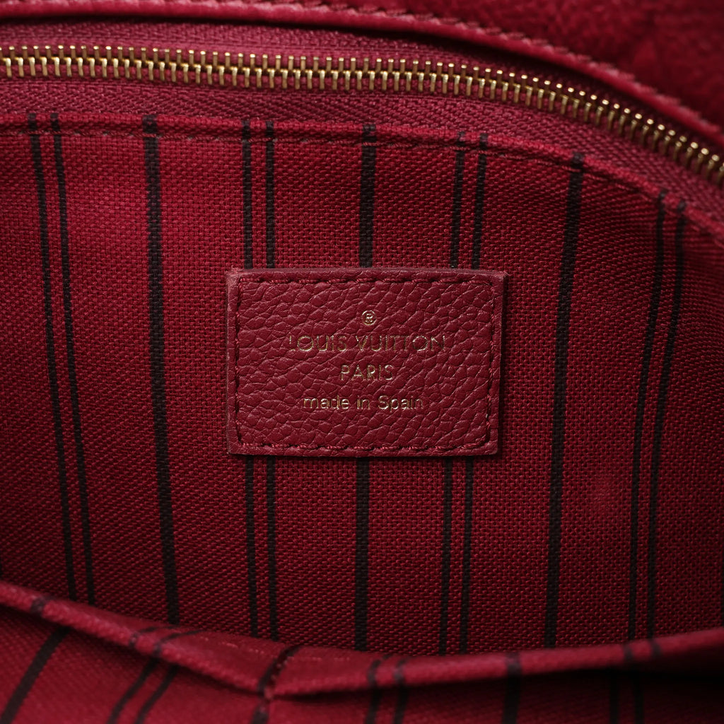 Louis Vuitton Monogram Hobo Metis 2Way Shoulder Bag in Burgundy M40813