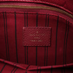Louis Vuitton Monogram Hobo Metis 2Way Shoulder Bag in Burgundy M40813