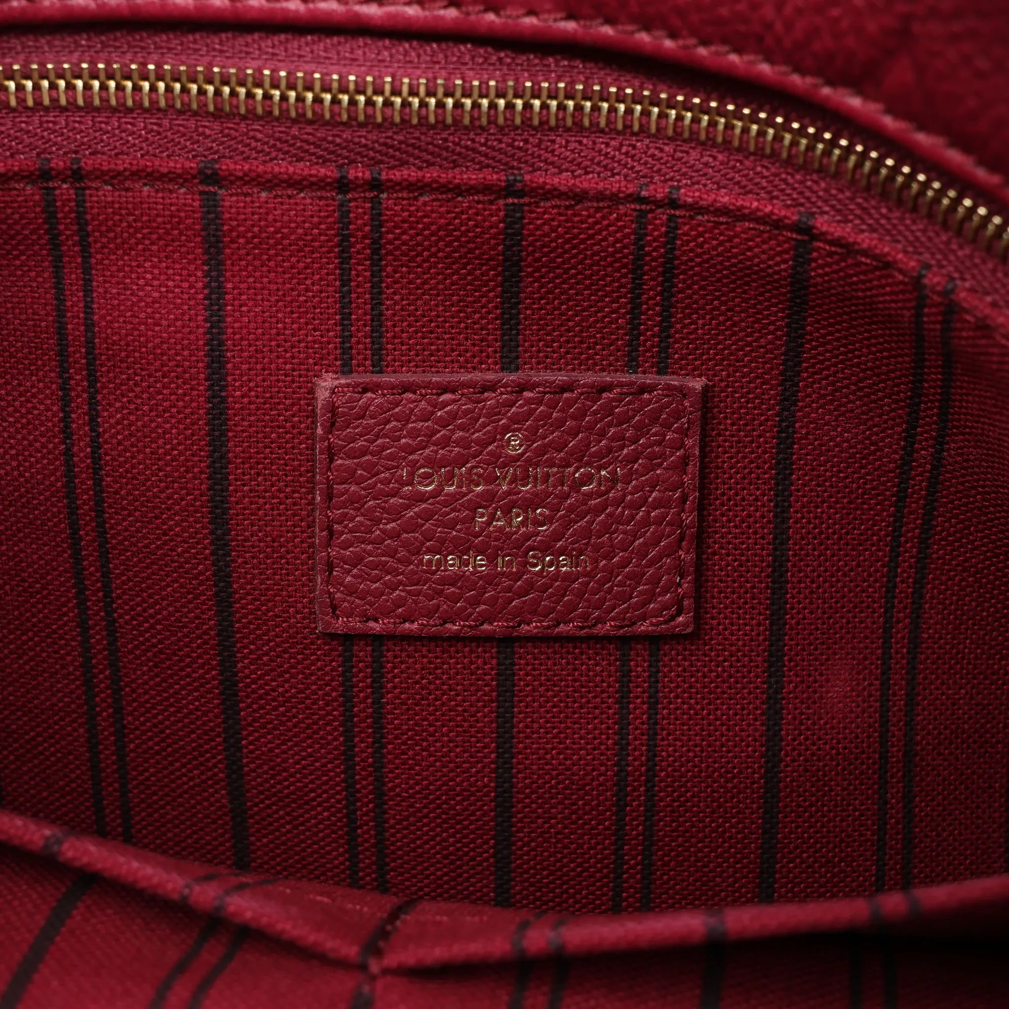 Louis Vuitton Monogram Hobo Metis 2Way Shoulder Bag in Burgundy M40813