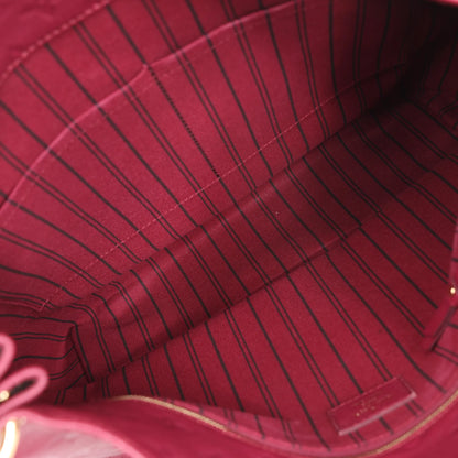 Louis Vuitton Monogram Hobo Metis 2Way Shoulder Bag in Burgundy M40813