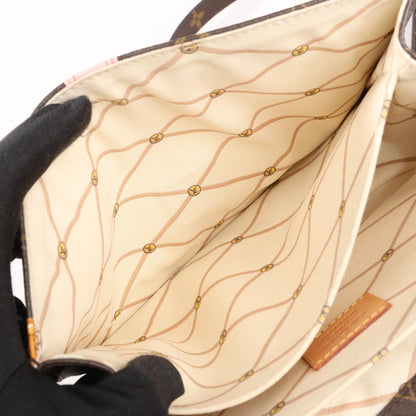 Louis Vuitton Monogram Summer Metis Trunk Pochette Crossbody Bag in Brown M43628