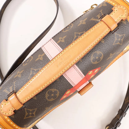 Louis Vuitton Monogram Summer Metis Trunk Pochette Crossbody Bag in Brown M43628