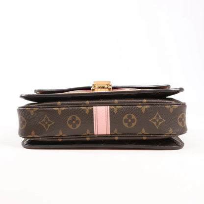 Louis Vuitton Monogram Summer Metis Trunk Pochette Crossbody Bag in Brown M43628