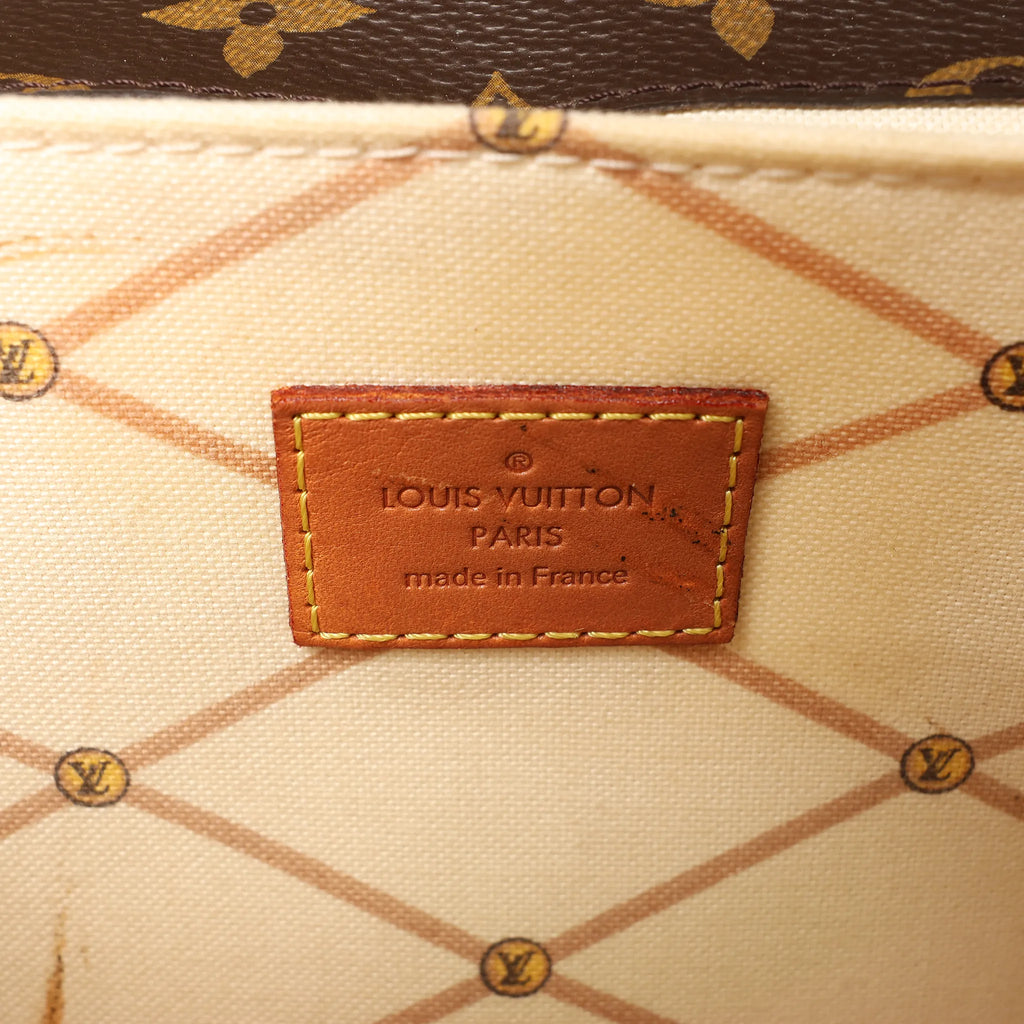 Louis Vuitton Metis Summer Trunk Pochette Monogram Crossbody Bag in Brown M43628
