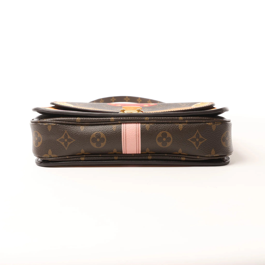 Louis Vuitton Metis Summer Trunk Pochette Monogram Crossbody Bag in Brown M43628