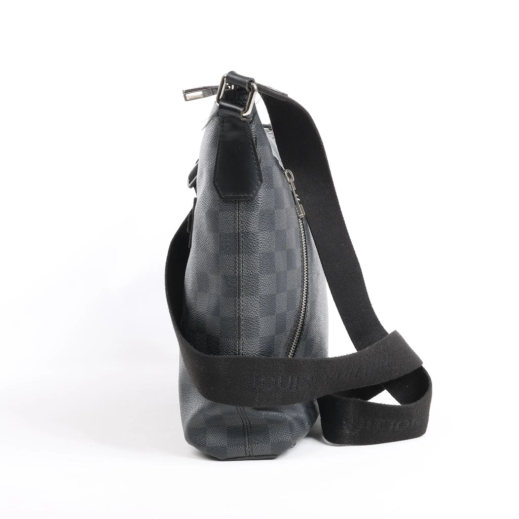 Louis Vuitton Damier Graphite Mick MM Shoulder Bag N41106