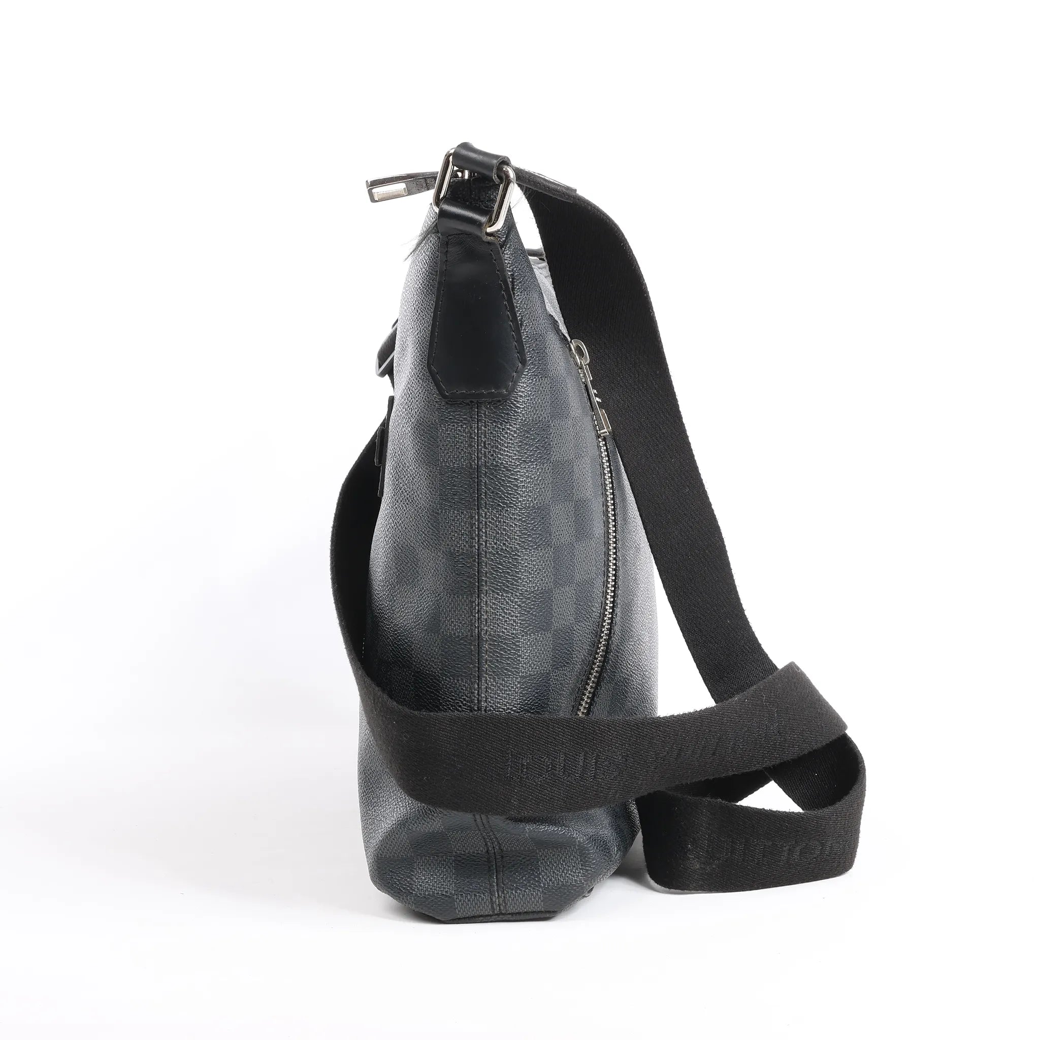 Louis Vuitton Damier Graphite Mick MM Shoulder Bag N41106