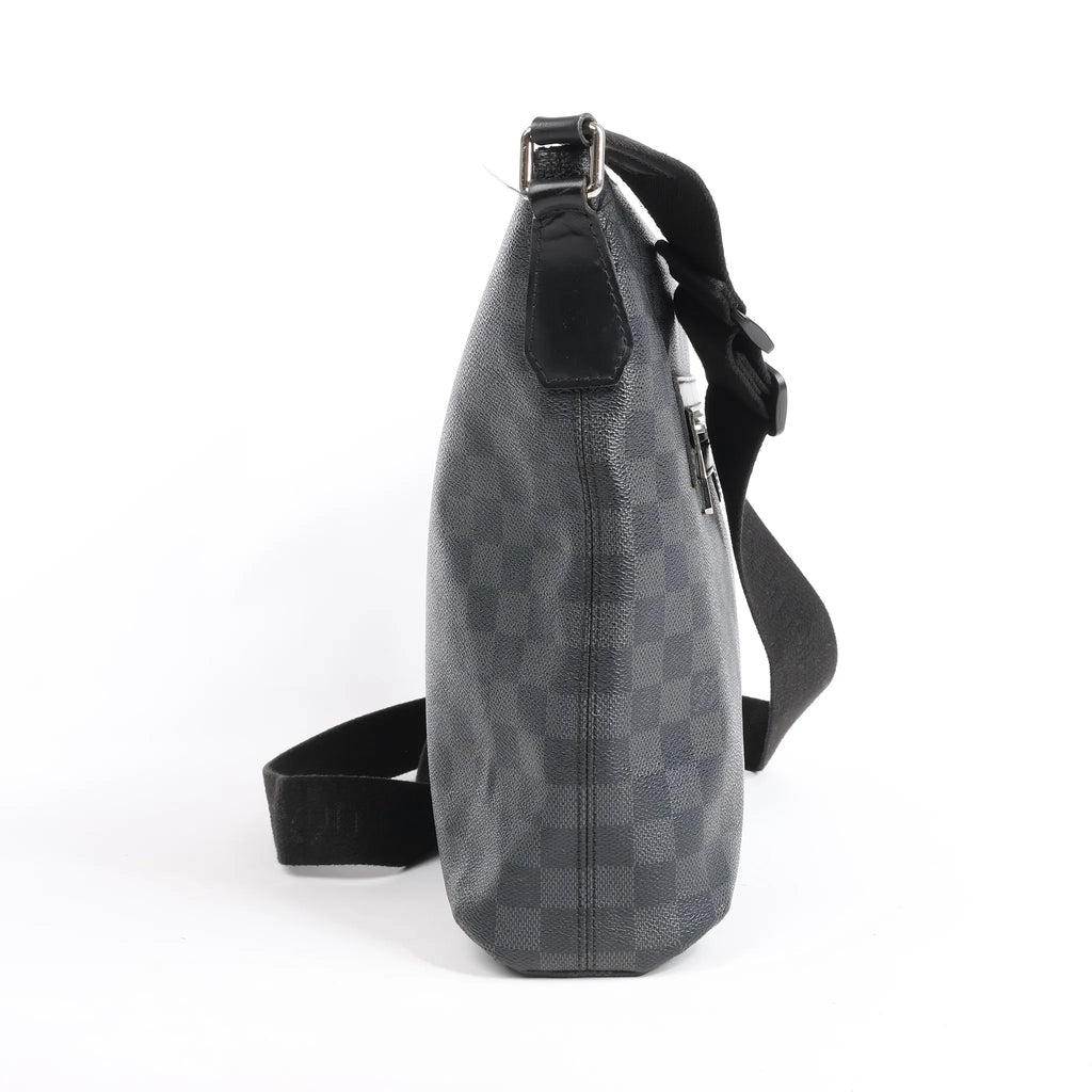 Louis Vuitton Damier Graphite Mick MM Shoulder Bag N41106