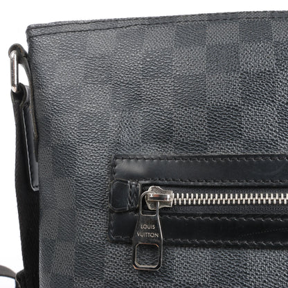 Sac bandoulière Louis Vuitton Damier Graphite Mick MM N41106