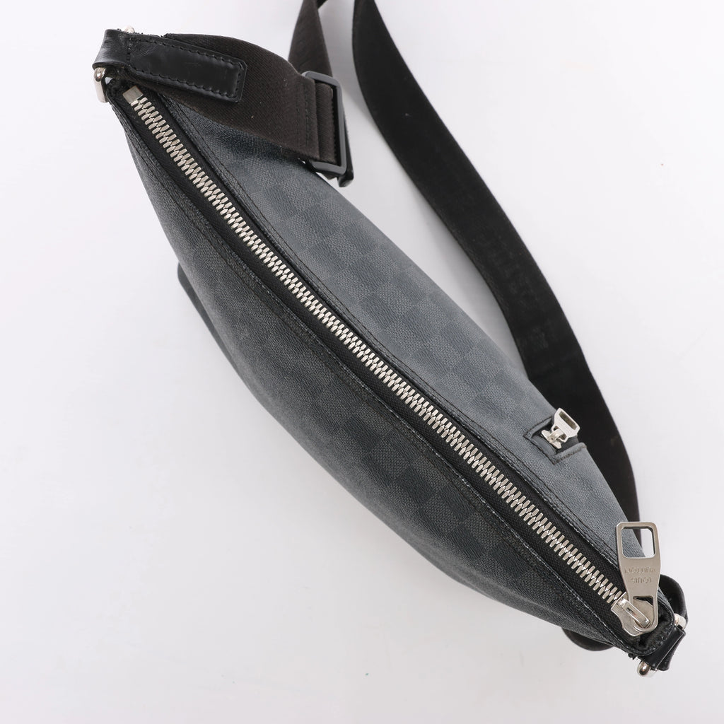 Louis Vuitton Mick PM Damier Graphite Crossbody Bag in Black N41211