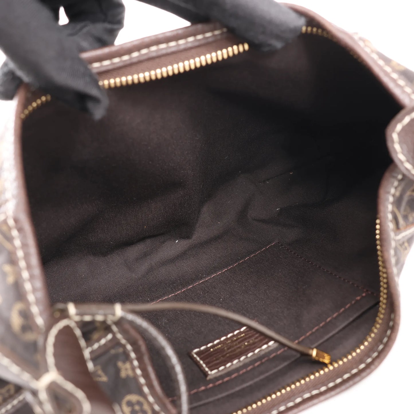 Louis Vuitton Mini Lin Monogram Manon PM Shoulder Bag in Brown