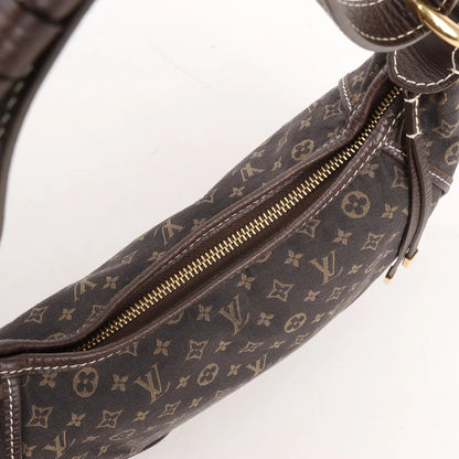 Louis Vuitton Mini Lin Monogram Manon PM Shoulder Bag in Brown