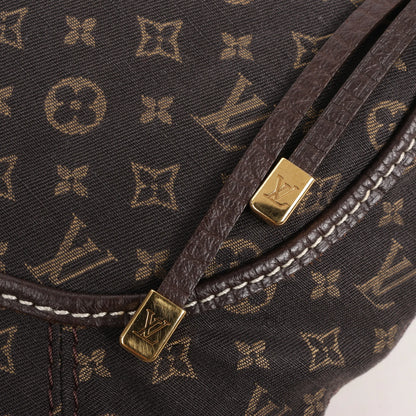 Louis Vuitton Mini Lin Monogram Manon PM Shoulder Bag in Brown