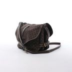 Louis Vuitton Saumur 30 Mini Lin Monogram Crossbody Bag in Brown M95227