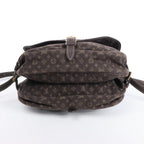 Louis Vuitton Saumur 30 Mini Lin Monogram Crossbody Bag in Brown M95227