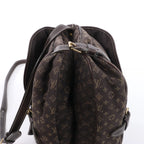 Louis Vuitton Saumur 30 Mini Lin Monogram Crossbody Bag in Brown M95227