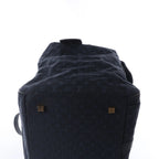 Louis Vuitton Claudine Mini Lin Monogram Shoulder Bag in Navy Blue M42321