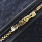 Louis Vuitton Claudine Mini Lin Monogram Shoulder Bag in Navy Blue M42321