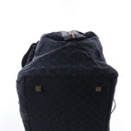 Louis Vuitton Claudine Mini Lin Monogram Shoulder Bag in Navy Blue M42321