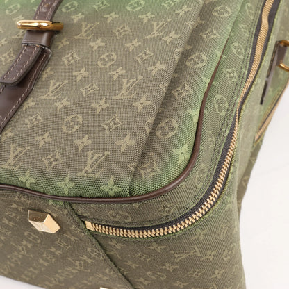 Louis Vuitton Monogram Mini Lin Claudine Travel Bag in Green M42322