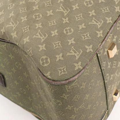 Louis Vuitton Monogram Mini Lin Claudine Travel Bag in Green M42322