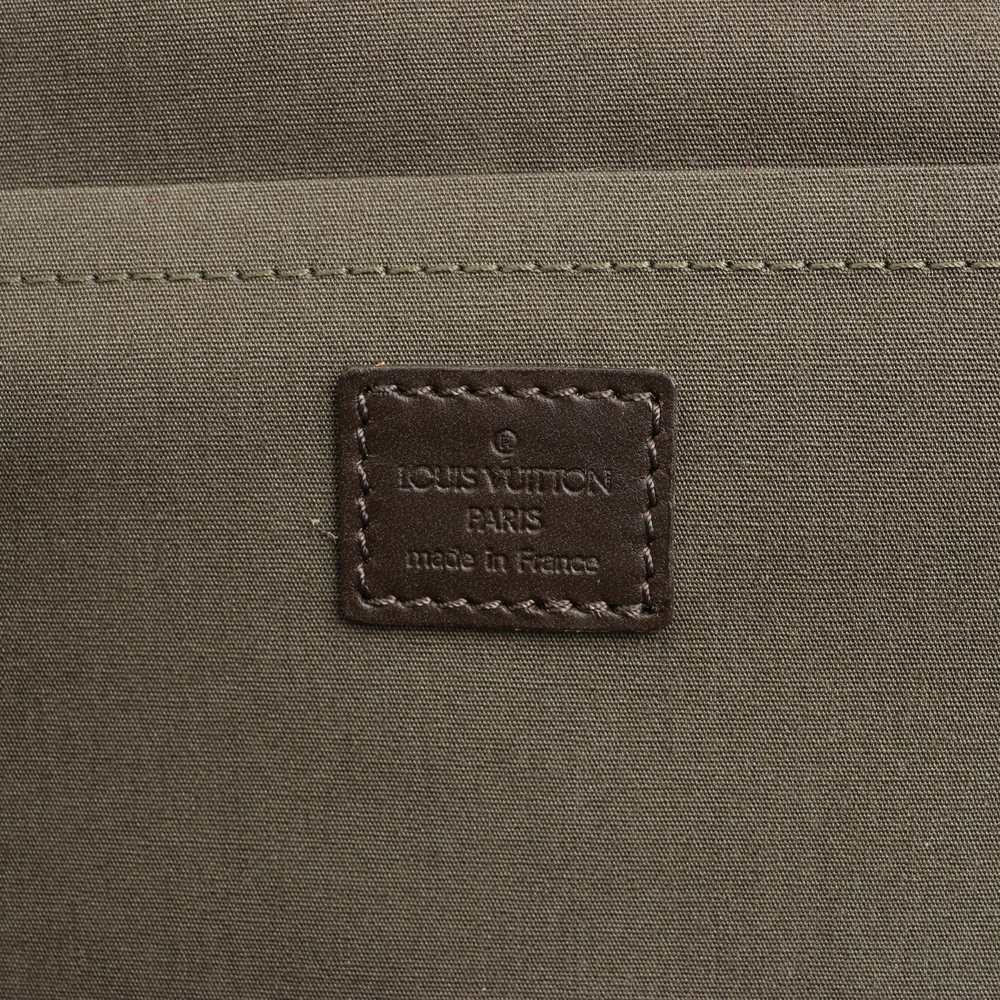 Louis Vuitton Monogram Mini Lin Claudine Travel Bag in Green M42322