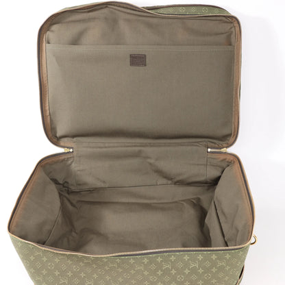 Louis Vuitton Monogram Mini Lin Claudine Travel Bag in Green M42322