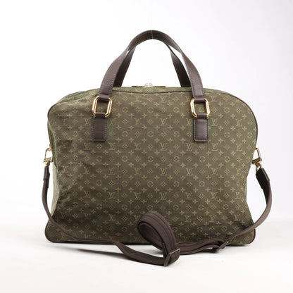 Louis Vuitton Monogram Mini Lin Claudine Travel Bag in Green M42322