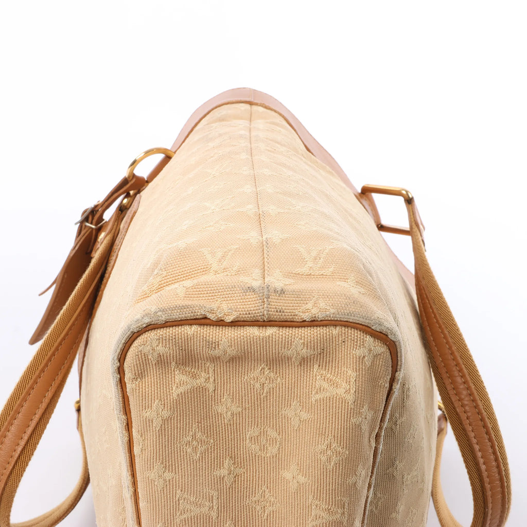 Louis Vuitton Mini Lucille GM Monogram Linen in Beige M92683