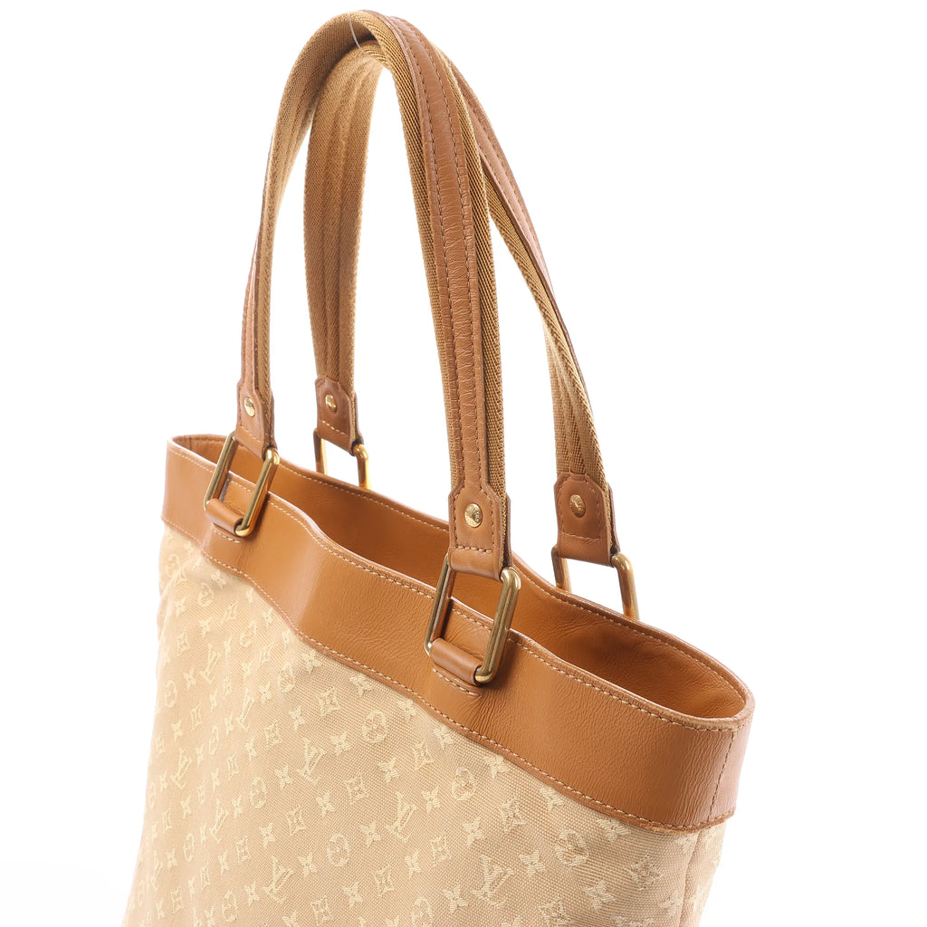 Louis Vuitton Mini Lucille GM Monogram Linen in Beige M92683
