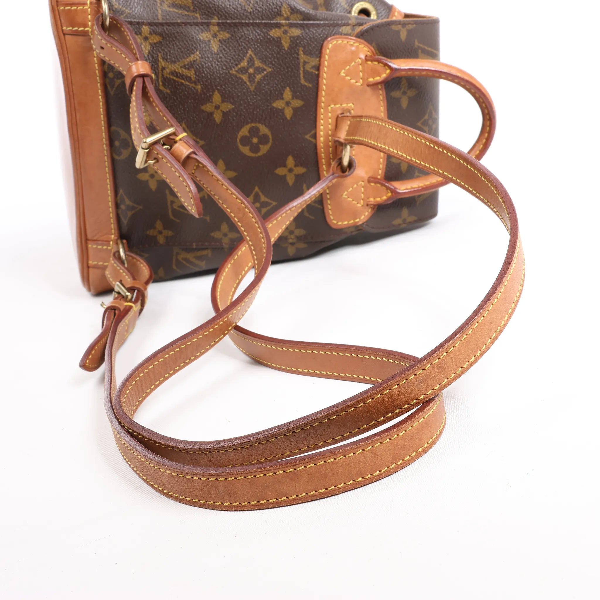 Louis Vuitton Monogram Canvas Montsouris Vintage Mini Backpack M51137