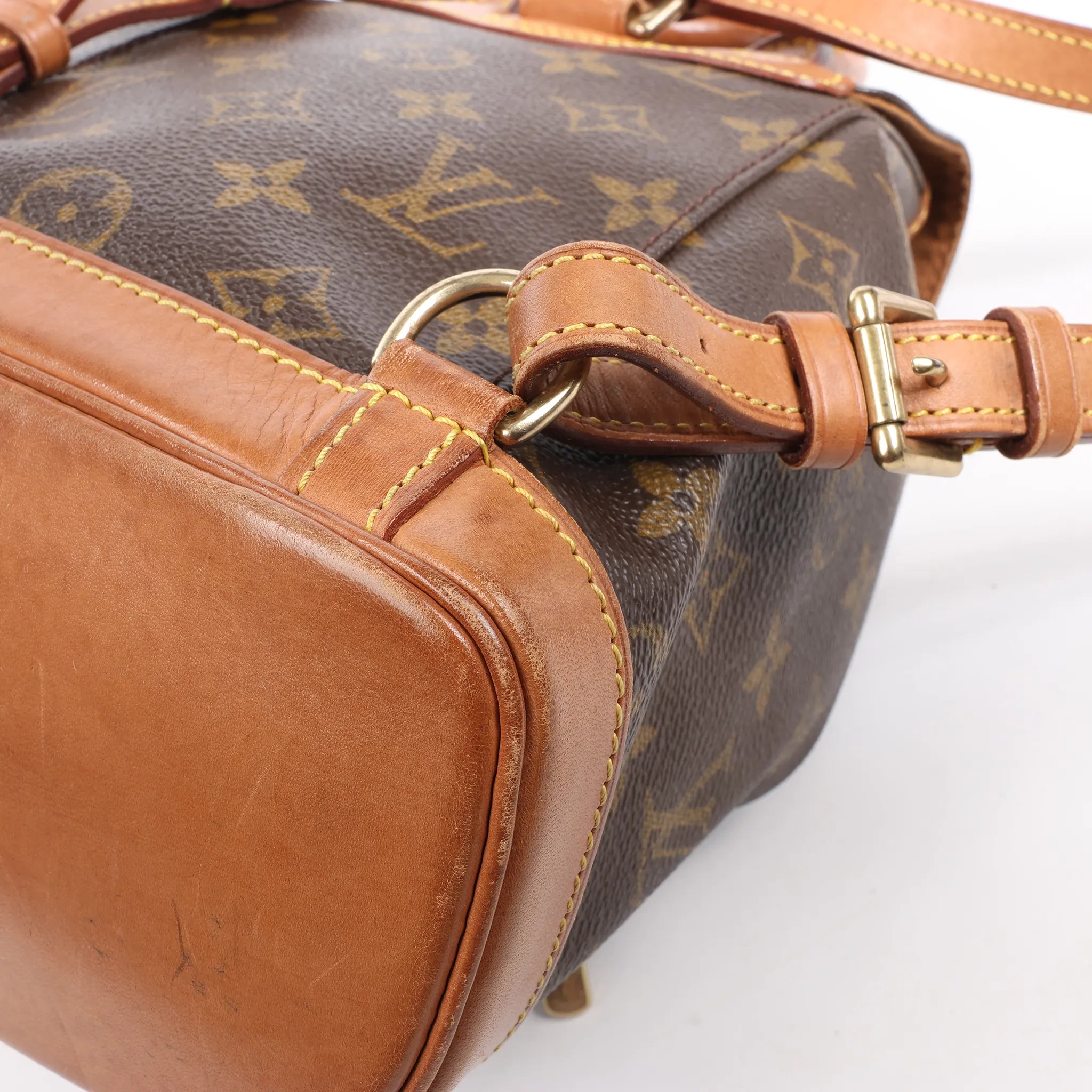 Louis Vuitton Monogram Canvas Montsouris Vintage Mini Backpack M51137