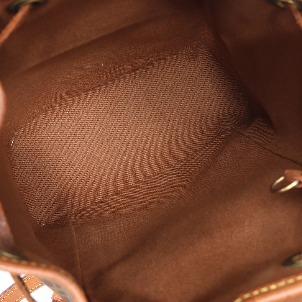 Louis Vuitton Monogram Canvas Montsouris Vintage Mini Backpack M51137