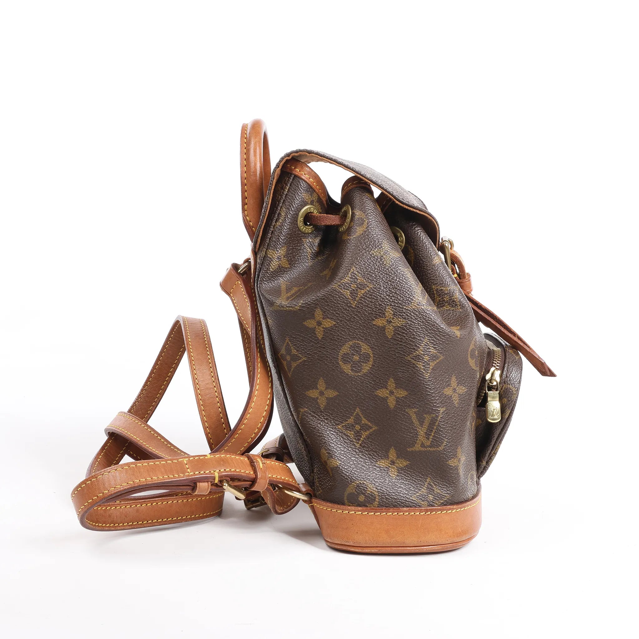 Louis Vuitton Monogram Canvas Montsouris Vintage Mini Backpack M51137