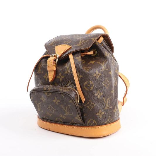 Louis Vuitton Monogram Canvas Montsouris Vintage Mini Backpack M51137