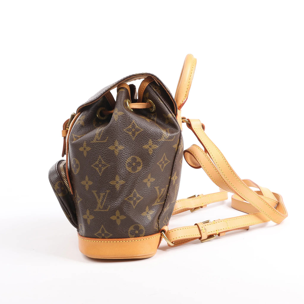Louis Vuitton Monogram Canvas Montsouris Vintage Mini Backpack M51137