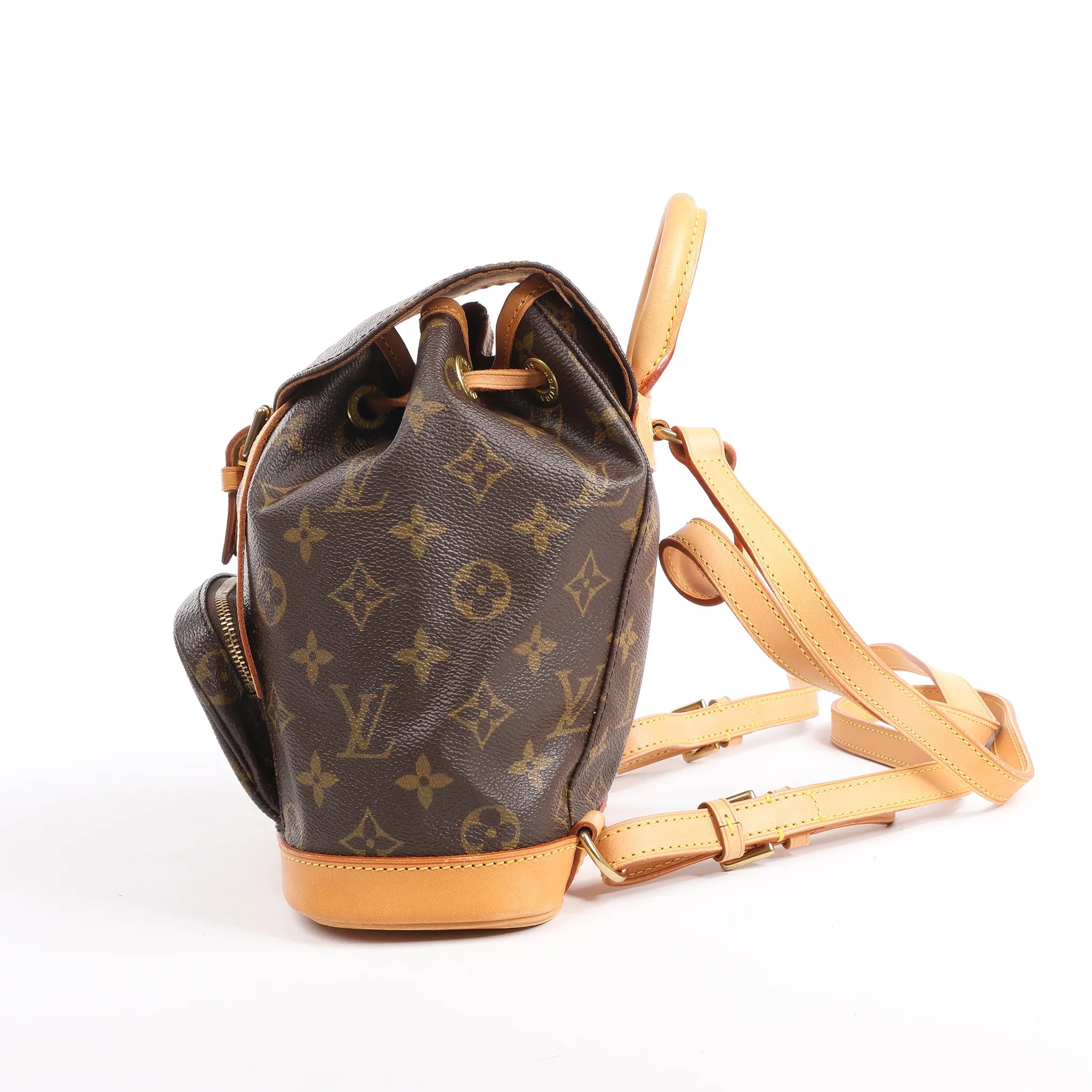 Louis Vuitton Monogram Canvas Montsouris Vintage Mini Backpack M51137