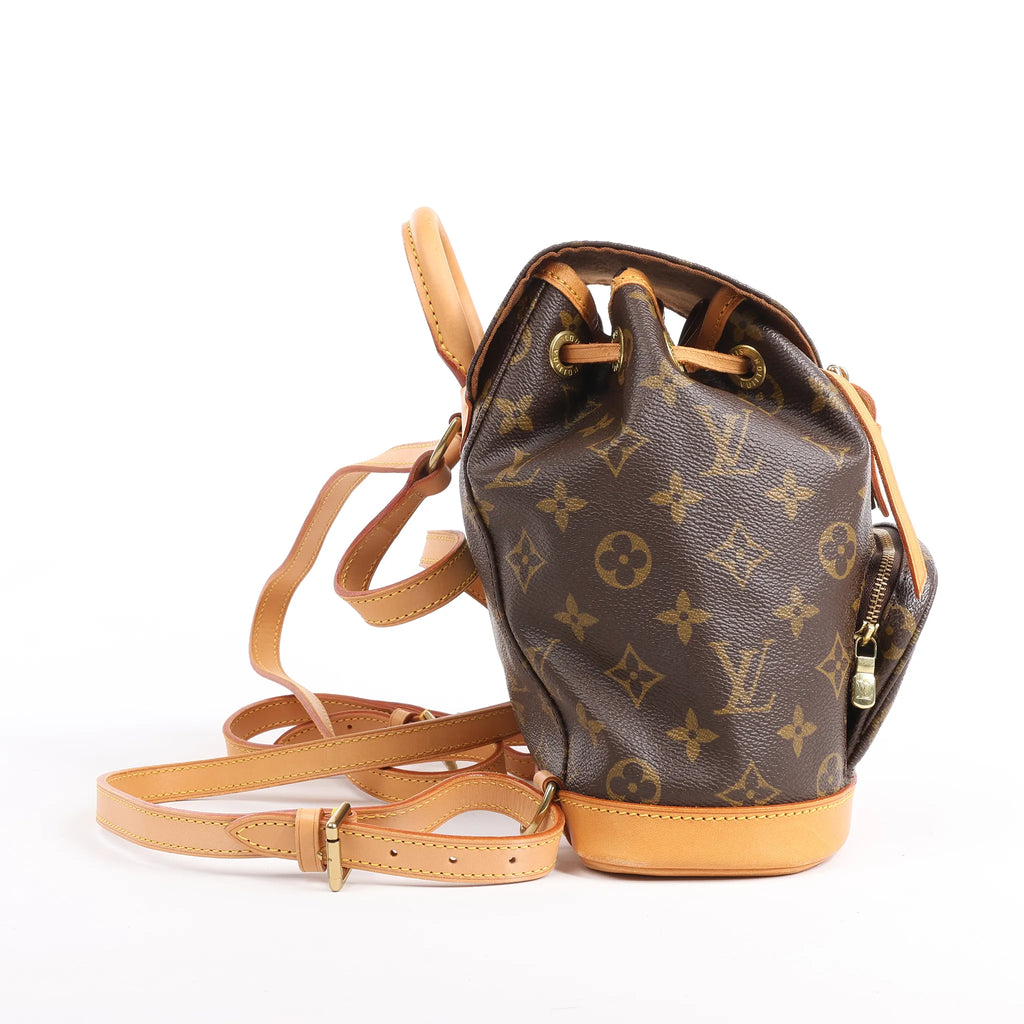 Louis Vuitton Monogram Canvas Montsouris Vintage Mini Backpack M51137