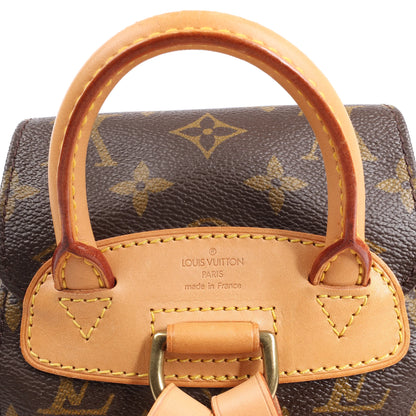 Louis Vuitton Monogram Canvas Montsouris Vintage Mini Backpack M51137