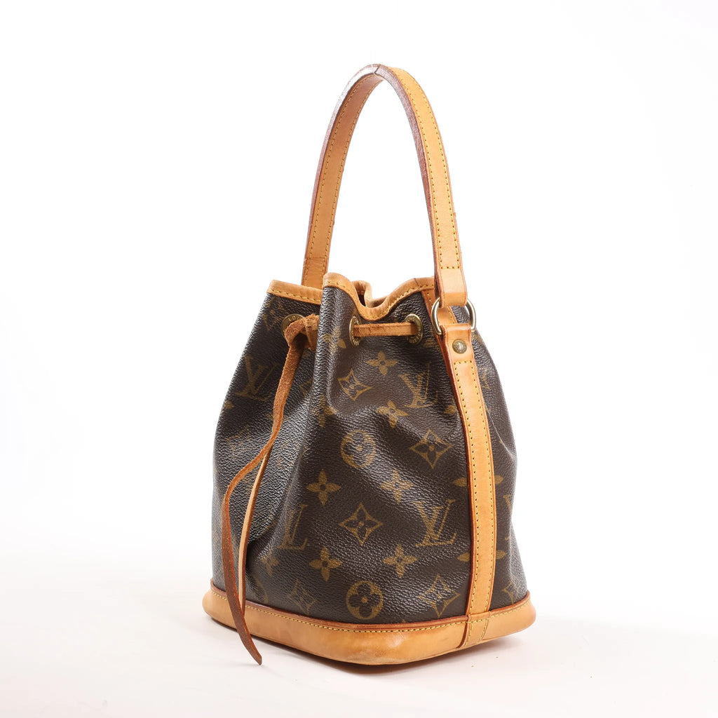 Louis Vuitton Noe Mini Monogram Canvas Shoulder Bag in Brown M99162