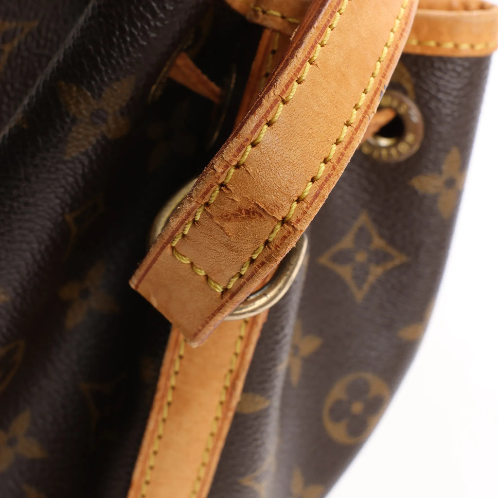 Louis Vuitton Noe Mini Monogram Canvas Shoulder Bag in Brown M99162