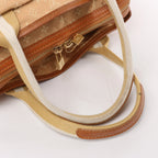 Bolso de hombro Louis Vuitton Ambre MM de vinilo Cabas con monograma en marrón M92501