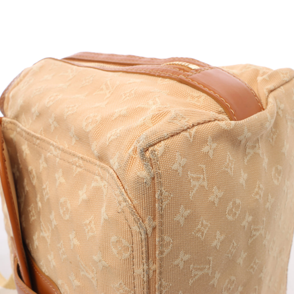 Bolso de hombro Louis Vuitton Ambre MM de vinilo Cabas con monograma en marrón M92501