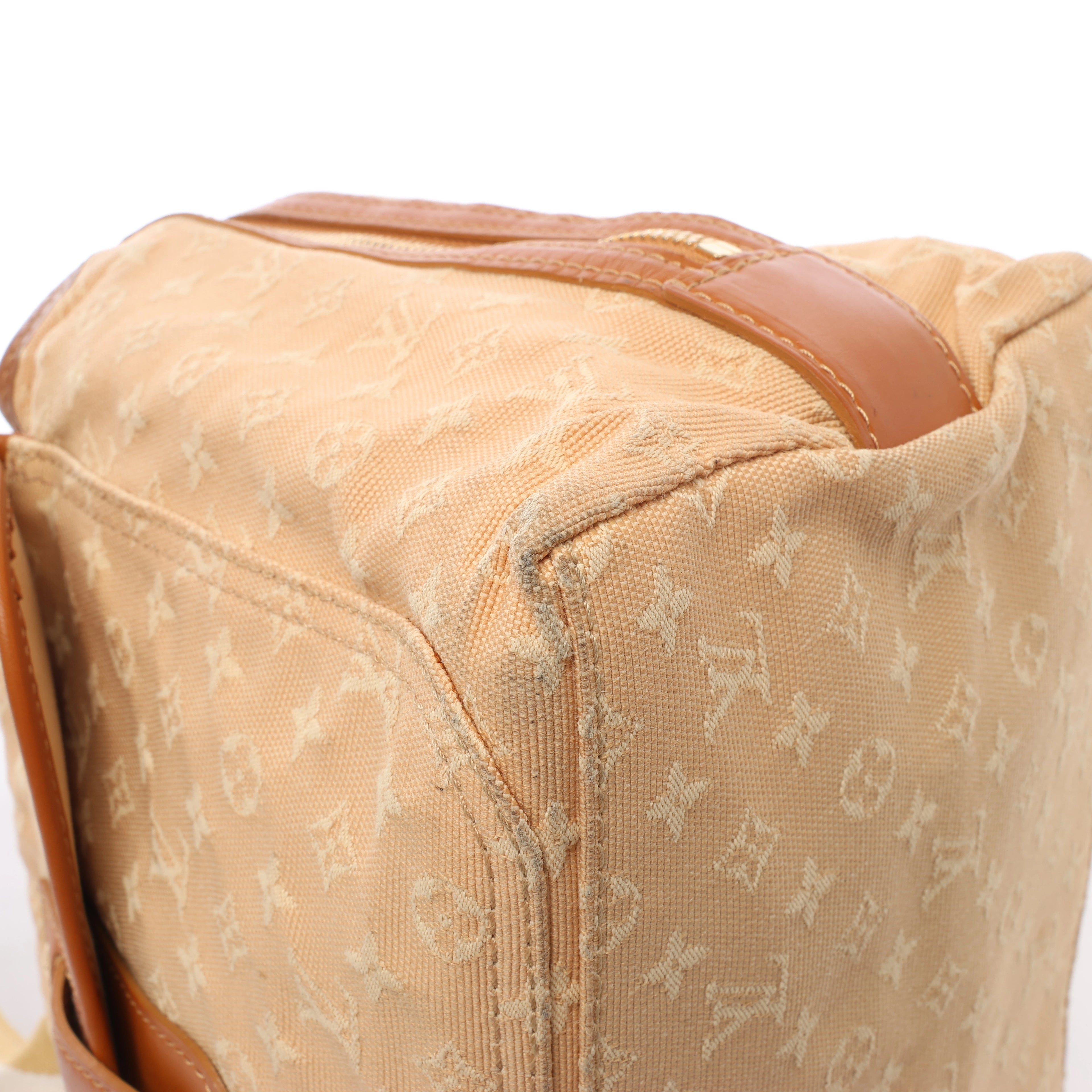 Bolso de hombro Louis Vuitton Ambre MM de vinilo Cabas con monograma en marrón M92501
